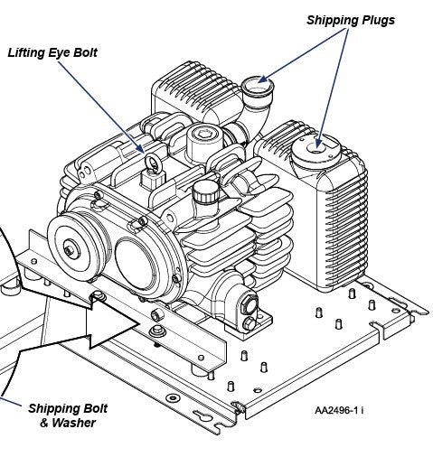 Midmark P Series - PUMP REPLACEMENT KIT, P VAC 002-2092-00