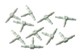 1/16" Barb Tee, Plastic; Pkg of 10