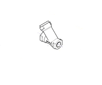 Y "WYE" STRAINER, 1/4