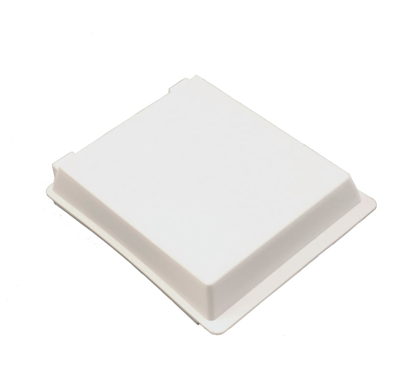 Replacement lid for storage bin, white