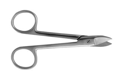 Crown Scissors 4.5" - Straight, Serrated