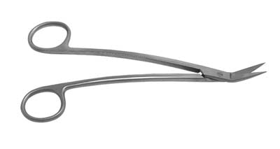 Dean Scissors 7" - Angled, Serrated