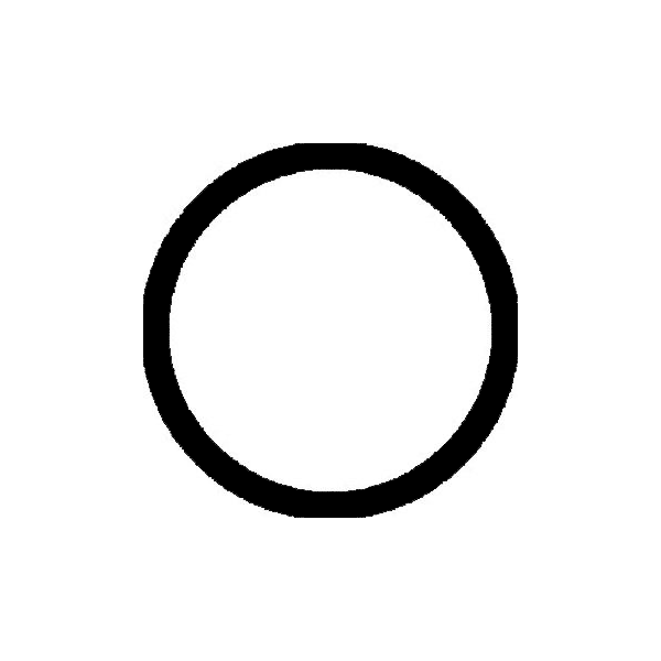 O-Ring, Buna-n, .176 I.D. X .050 Width; Pkg of 12