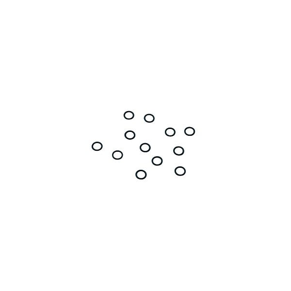 O-Ring, Buna-n, .145 I.D. X .070 Width, -007; Pkg of 12