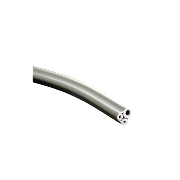 HP Tubing, 3 Hole, Straight Gray