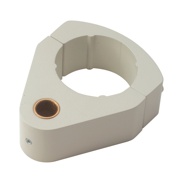 Post Mount, 2", Gray