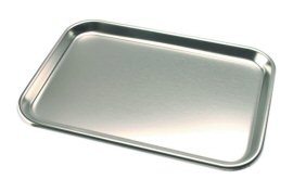 DENTAL TRAY STAINLESS STEEL (DCI #8013)