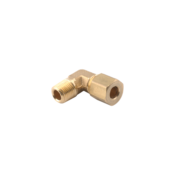 1/4" Compression Tube x 1/8" MPT Elbow