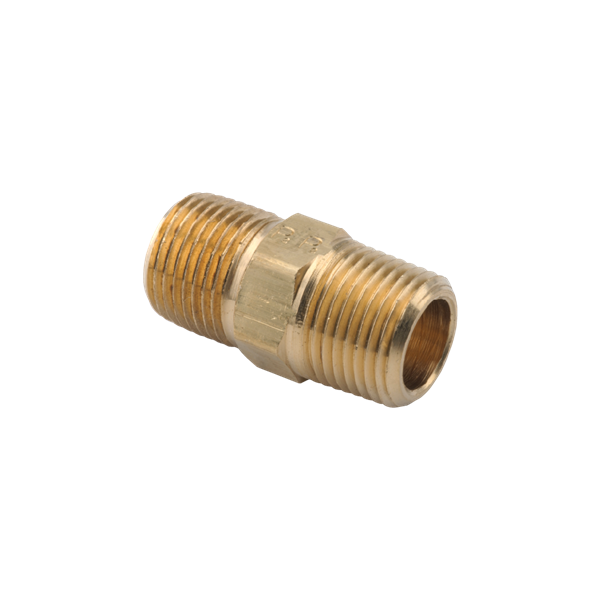 3/8" MPT Hex Nipple