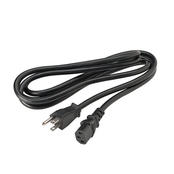 Power Cord, Straight, #16 Gauge