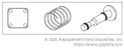 SHUT-OFF VALVE SERVICE KIT (AIR & WATER) ADK076