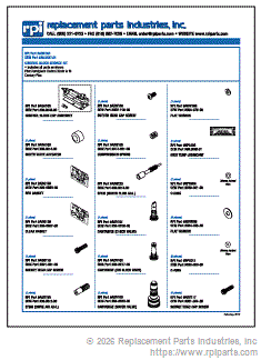 CONTROL BLOCK SERVICE KIT ADK164