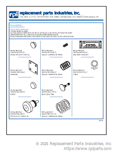 FOOT CONTROL III SERVICE KIT ADK245