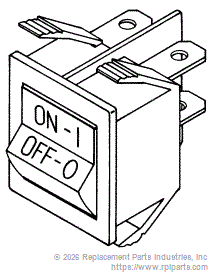 ROCKER SWITCH AIS047