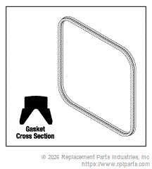 DOOR GASKET (16" x 16") AMG207