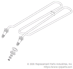 HEATING ELEMENT ASSEMBLY AMH016
