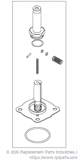 SOLENOID VALVE REPAIR KIT FOR 3/4” PORT VALVES AMK113