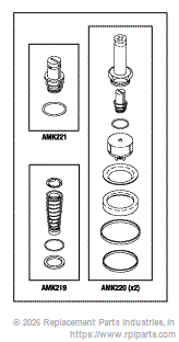 PM PACK (STEAM MANIFOLD) AMP211