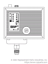 PRESSURE CONTROL SWITCH (OPERATING PRESSURE) AMS253