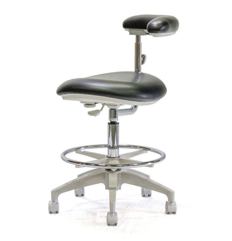 Ultraleather upholstery in lieu of standard, assistant’s stool