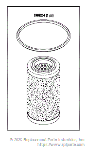 COALESCING FILTER ELEMENT CME227