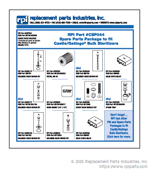 SPARE PARTS PACKAGE CSP044