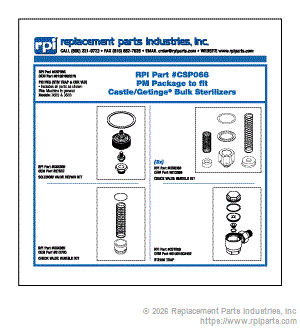 PM PKG (STM TRAP & CHK VLV) CSP068