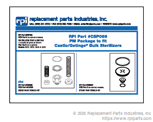 PM PKG (STM TRAP & CHK VLV) CSP069