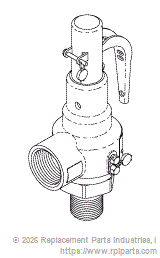 SAFETY VALVE (45 PSI) CSV085