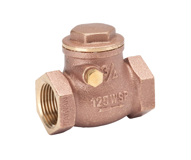 DCI 2839 – Brass Swing Check Valve, 1"