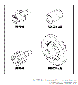 RETROFIT WATER FILTER KIT DSK001
