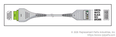 PATIENT CABLE - 5 LEAD MULTI-LINK KED021