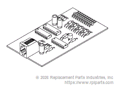HAND CONTROL PC BOARD MIB170