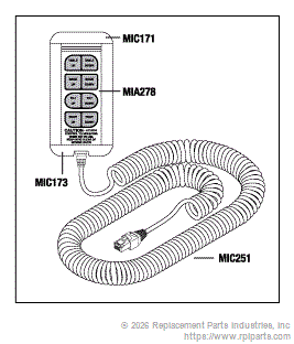 HAND CONTROL (NON-PROGRAMMABLE) MIC277