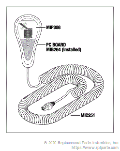 HAND CONTROL MIC307