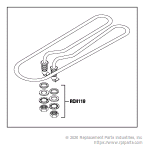 HEATER ELEMENT ASSEMBLY MIH048