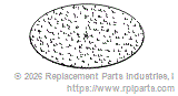 DOOR INSULATOR PAD MIP040