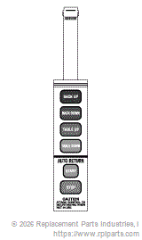 HAND CONTROL PANEL MIP305