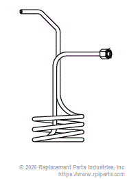 CONDENSATION COIL WITH COMPRESSION FITTING PCC176