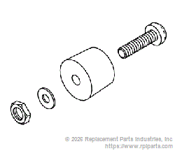 RUBBER FOOT ASSEMBLY PCF179