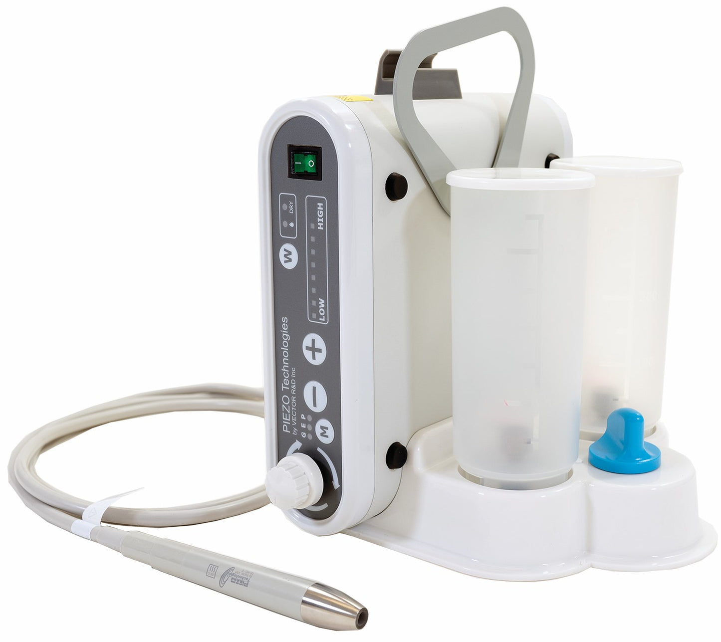 Piezo Tech Power Plus Desk-top Scaler, Dual Bottle Water - Satelec Comp.