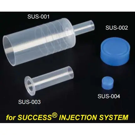 PLASDENT - INJECTION SOCKETS (Pressure Piston), Clear (100pcs/bag)