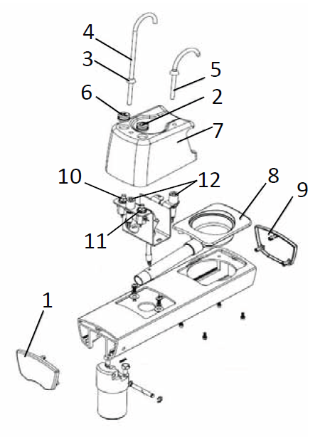 NEEDLE VALVE, MINI-FLOW (FOR CUP FILL RELAY ASSY. (REQUIRES D0867 CROSS CONNECTOR  & D7191 RELAY VALVE)