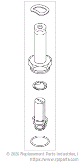 SOLENOID VALVE REPAIR KIT FOR 1/4” PORT VALVES AMK176