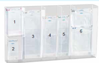 Plasdent 1850: POUCH DISPENSER MULTI-SIZED