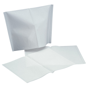 Headrest Covers Paper 10"x13" White 500/bx. - UniPack