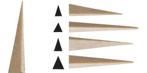 Wizard Wedges Wide 500/bx. - WaterPik