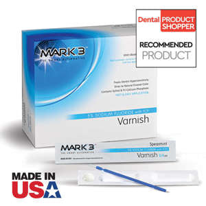 5% Sodium Fluoride Varnish with TCP Spearmint Unidose 50/bx. - MARK3