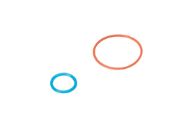 Kavo 630/640 Water Spray Cover O-rings; Pkg of 2