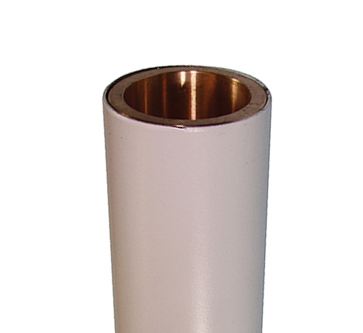 Post, 24" Gray, w/Oilite Bushing